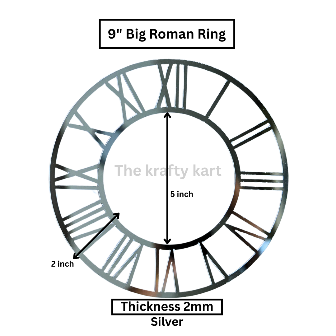 9" Big Roman Ring
