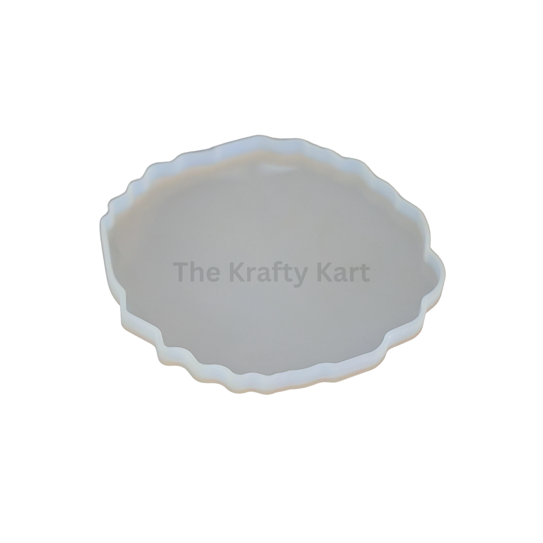 4" Agate Coaster Mould