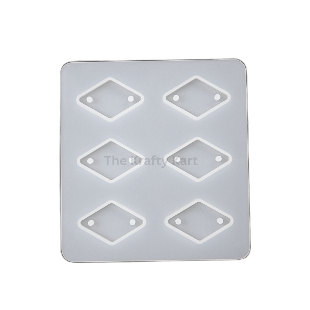 6 Cavity Rhombus Rakhi Mould