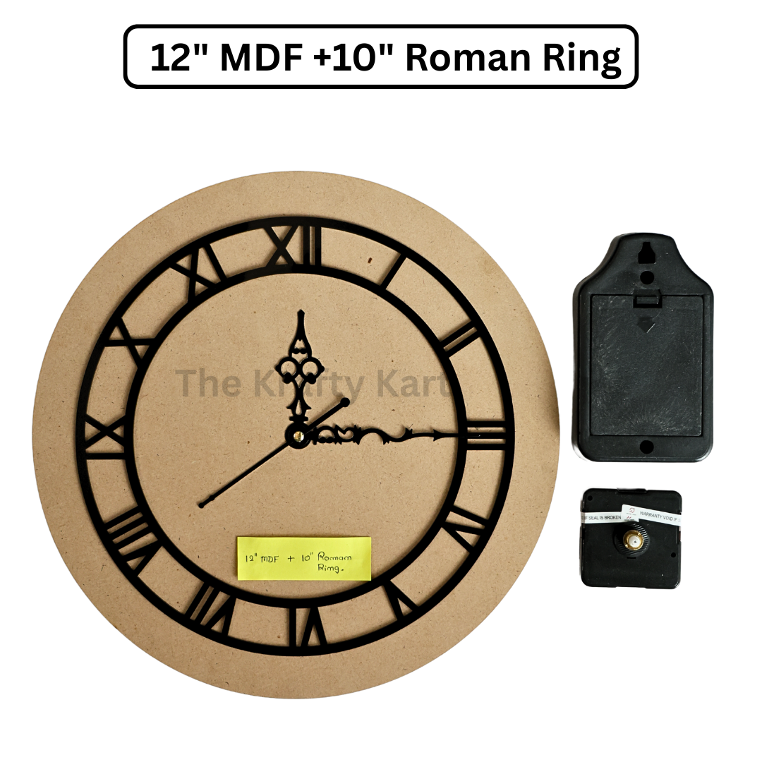 Roman Ring Clock Set