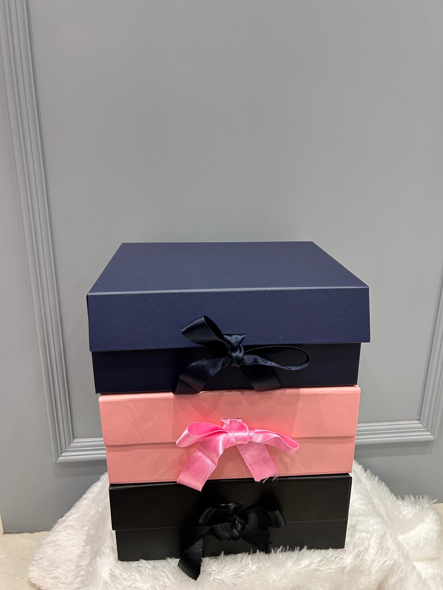 RIBBON BOX FOR HAMPER (8X10")