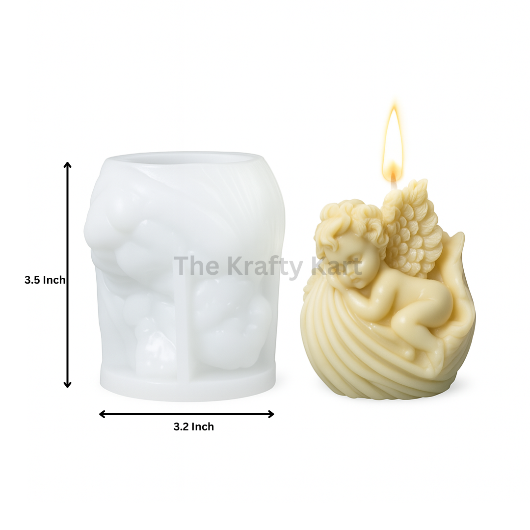 Baby Sleeping Candle Mould