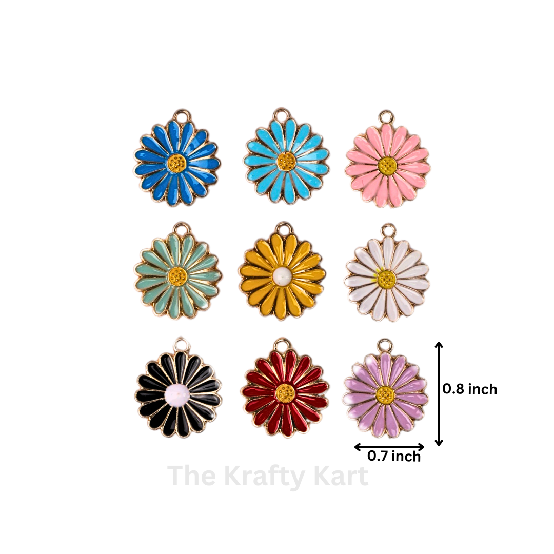 Charm - Big Daisy Flower