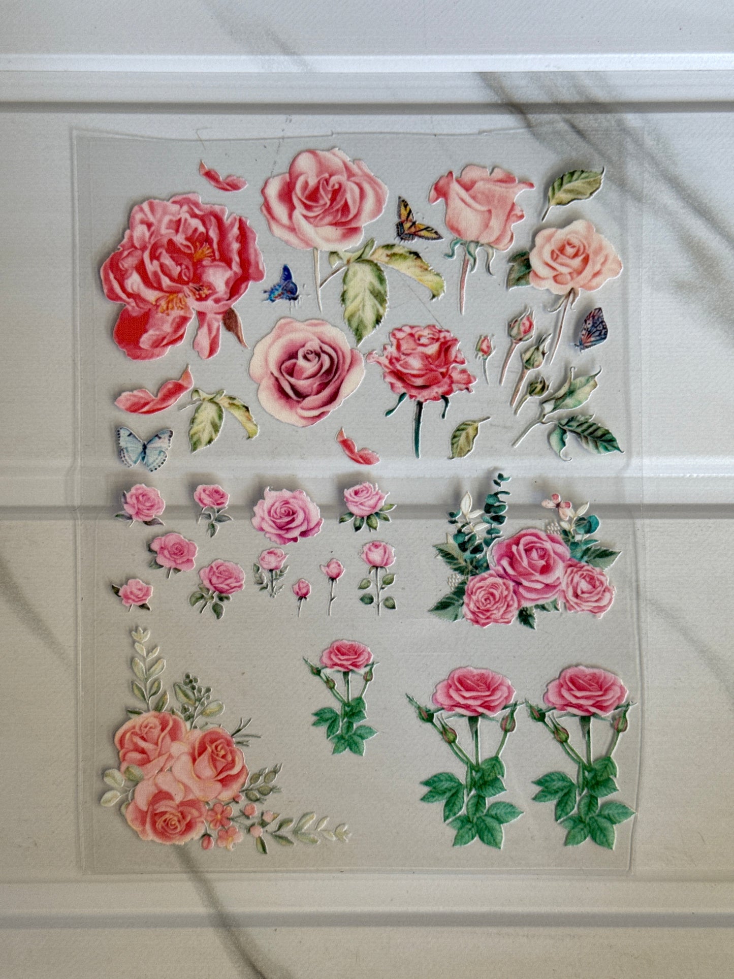 Flower - Peel Of Sticker