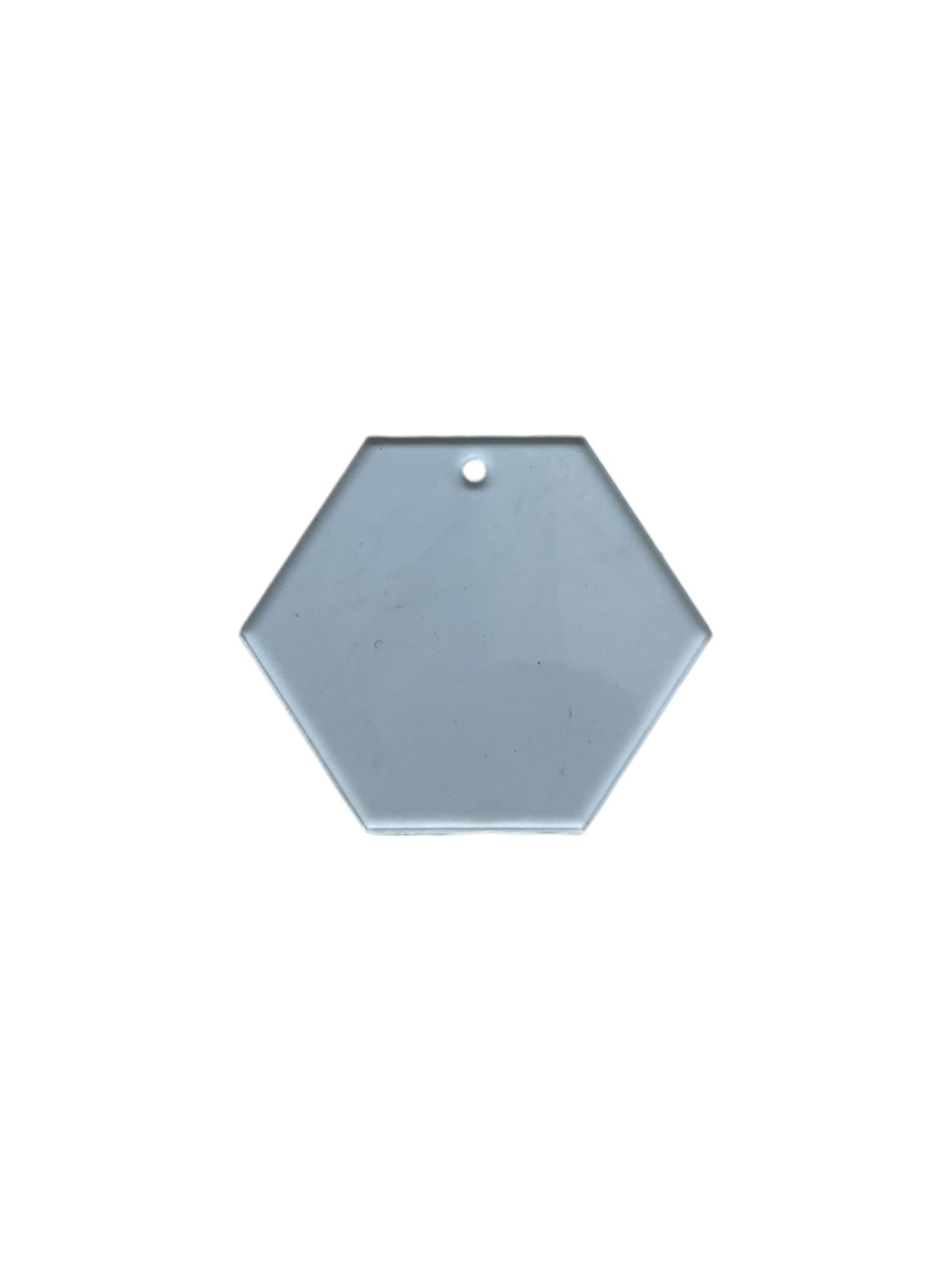 Hexagon Transparent Keychain