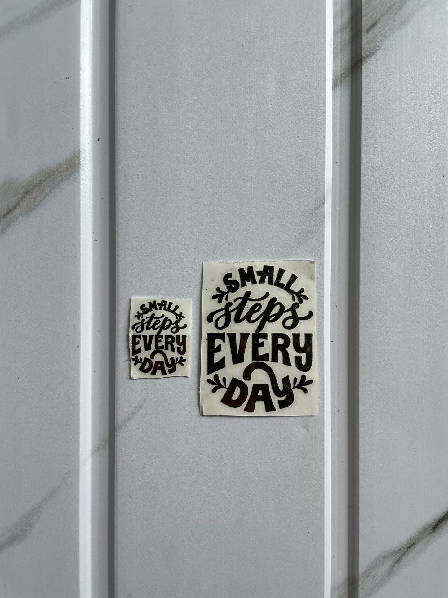 Metal Sticker - Small Steps Every Day