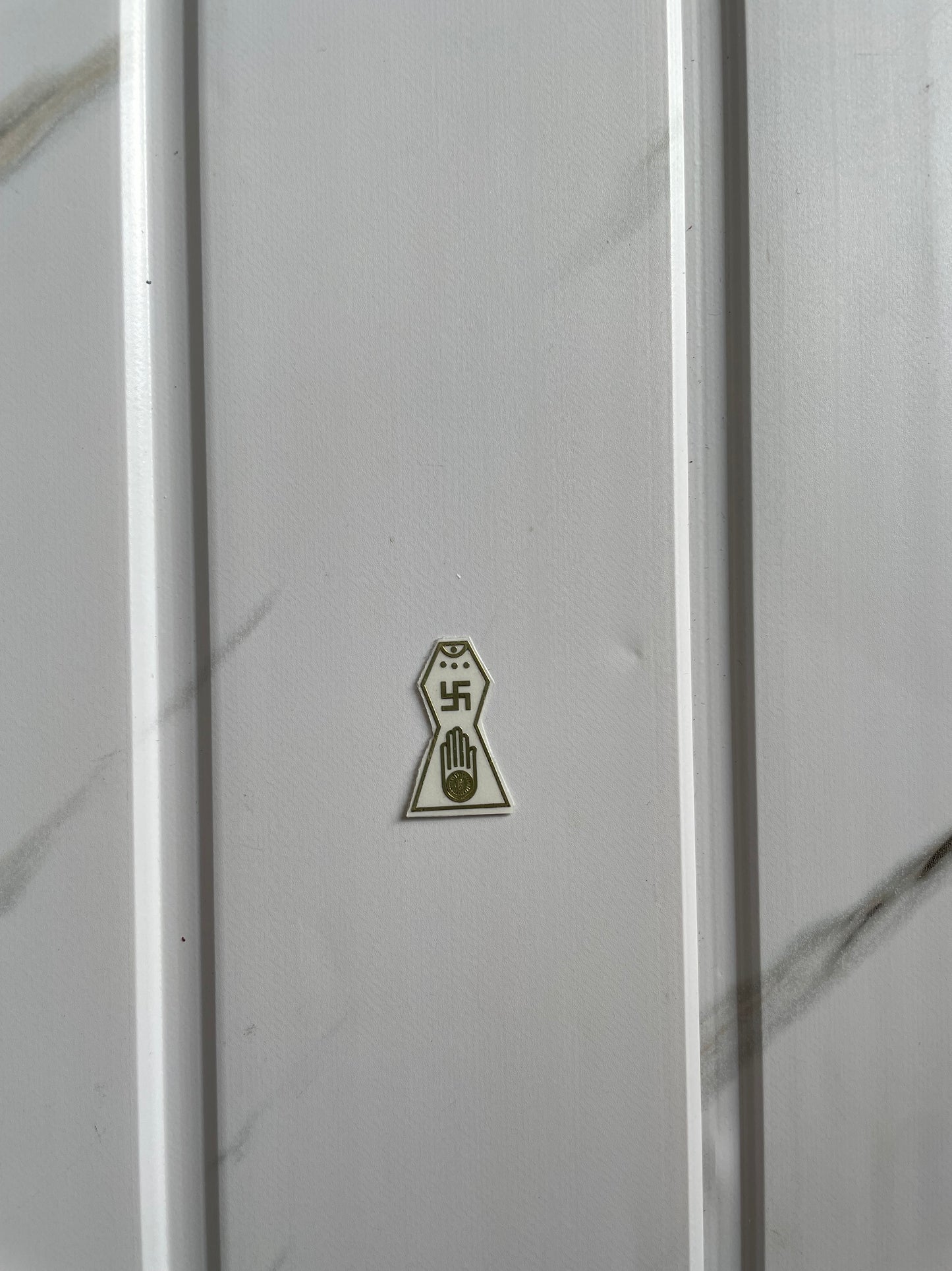 Metal Sticker - Jainism Logo