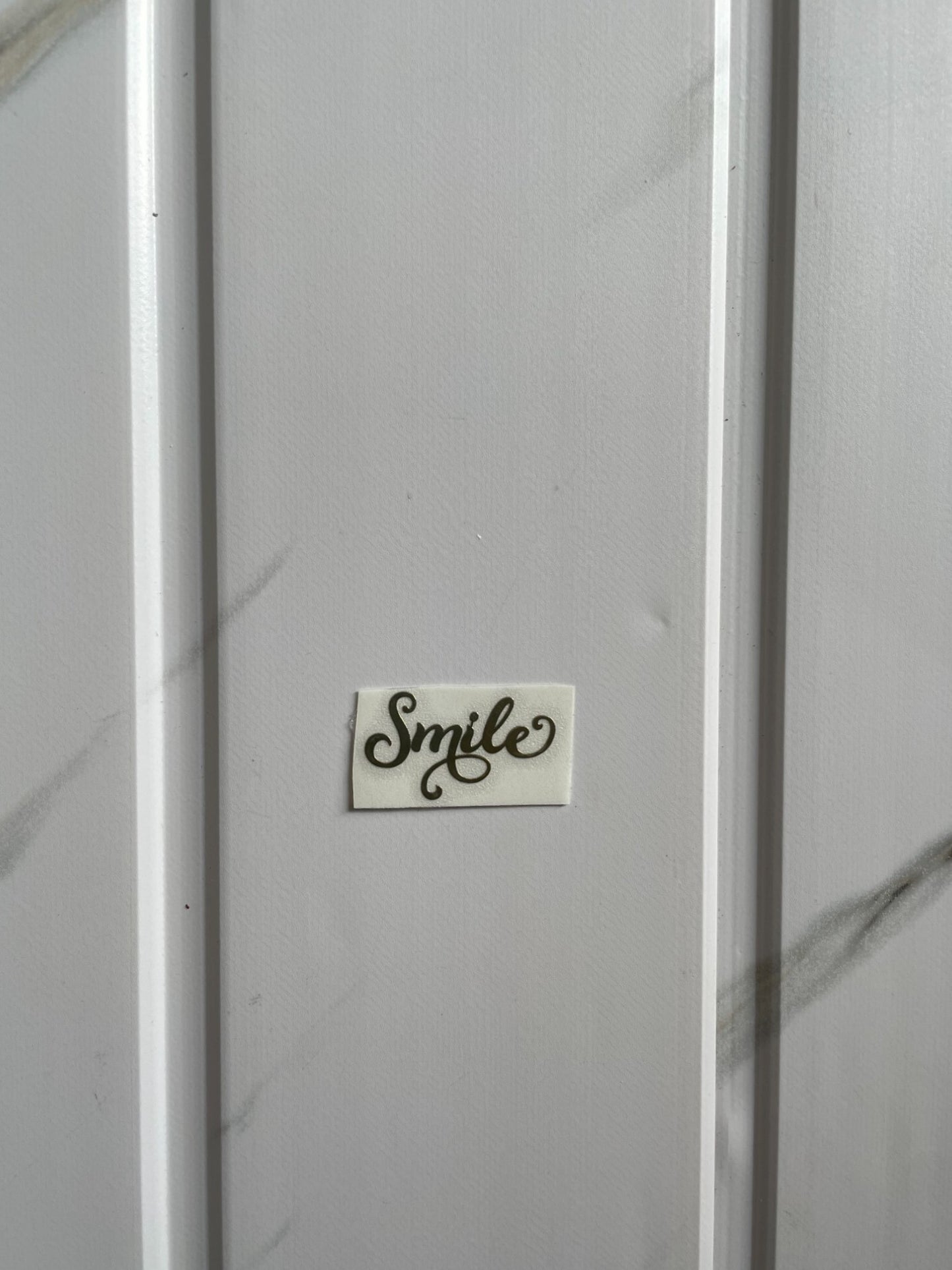 METAL STICKER - SMILE