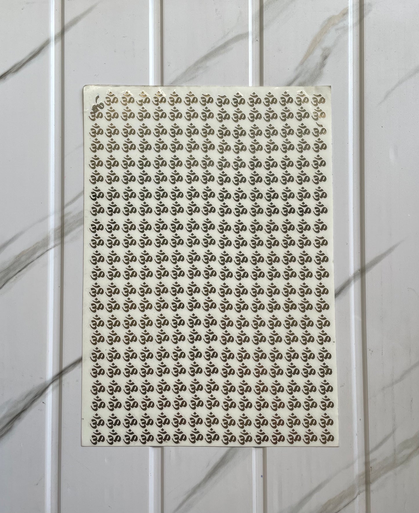 Rakhi Metal Sheet - Om (A)