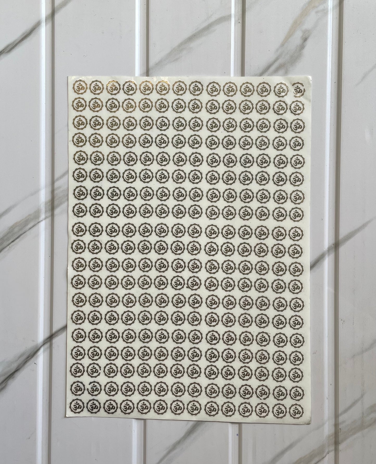 Rakhi Metal Sheet - Om (C)