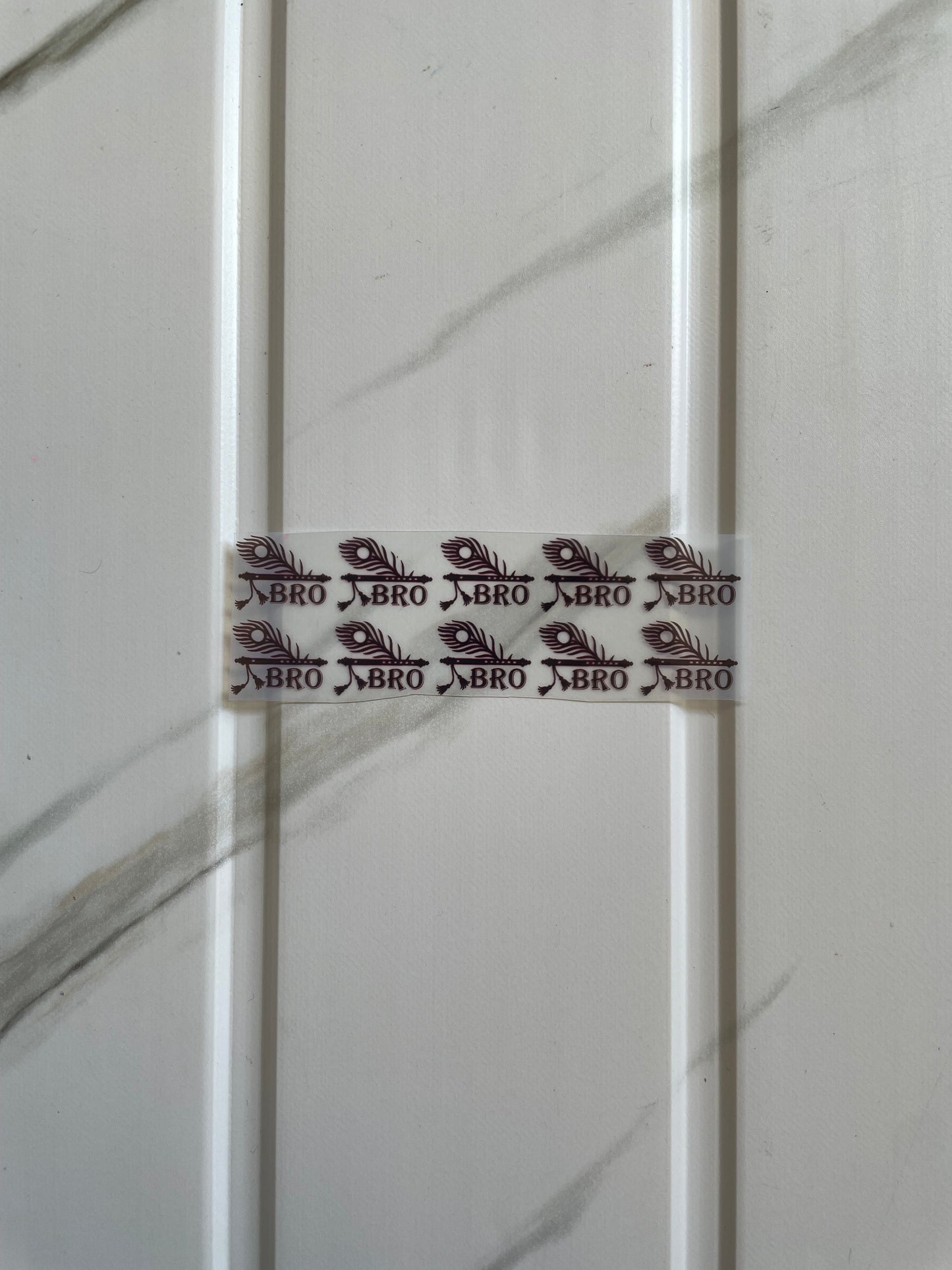 Rakhi Insert Sheet - Bro With Morpankh