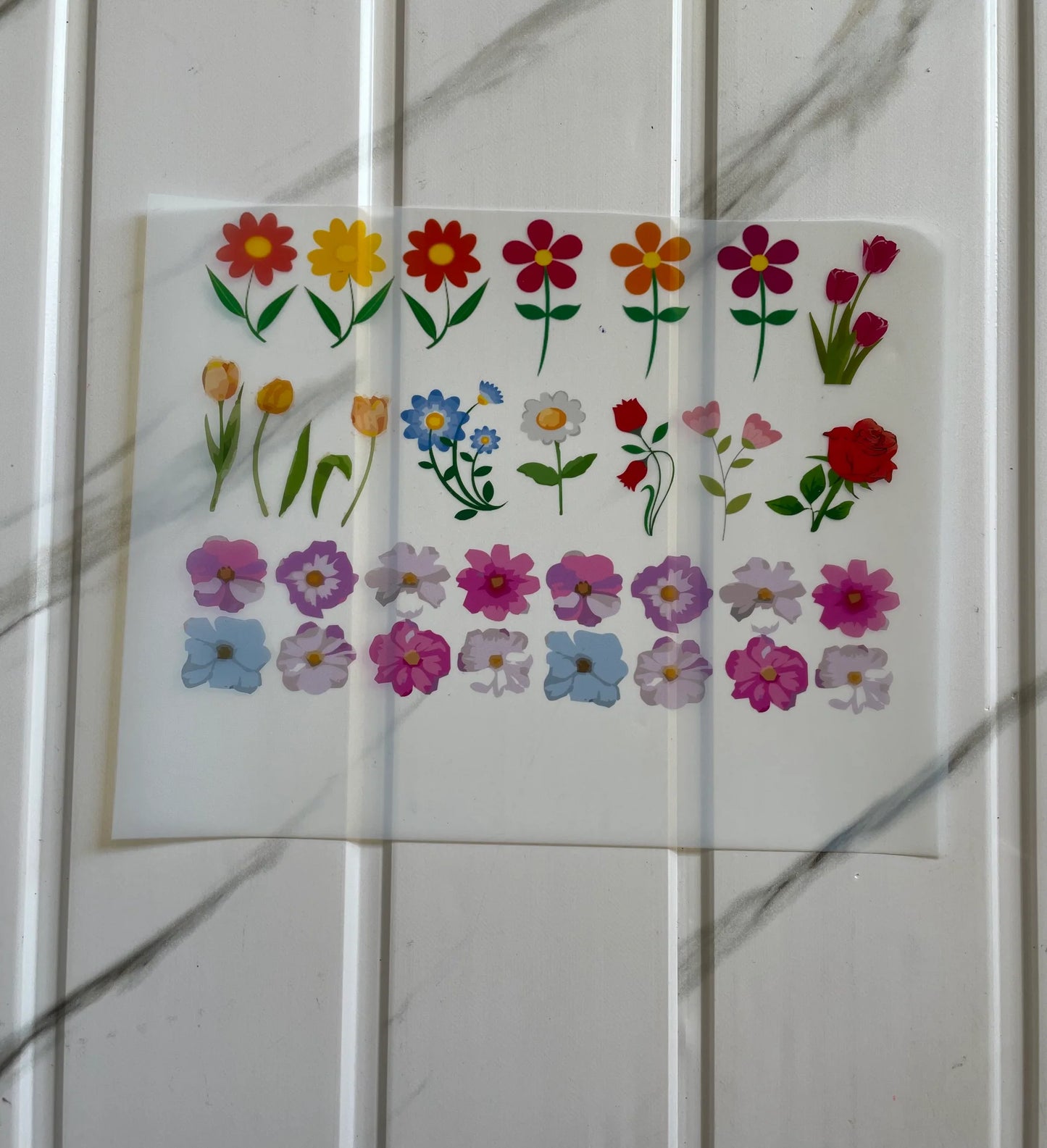 Insert Sheet - Flower