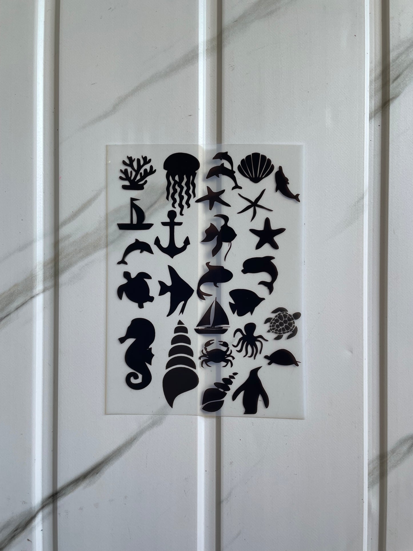 Insert Sheet - Water Creatures