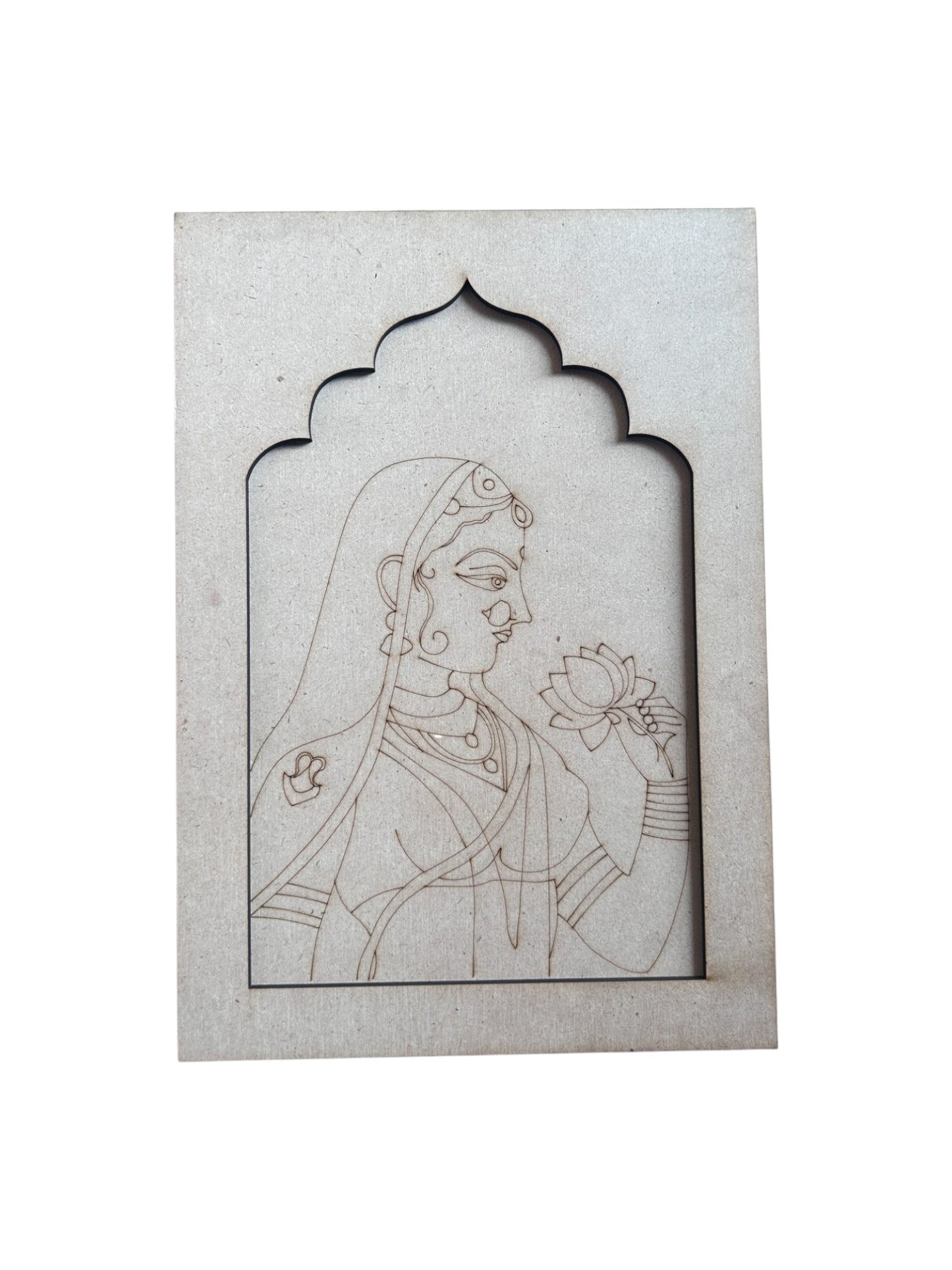 Pre Marked Mdf - Queen (Jharokha)