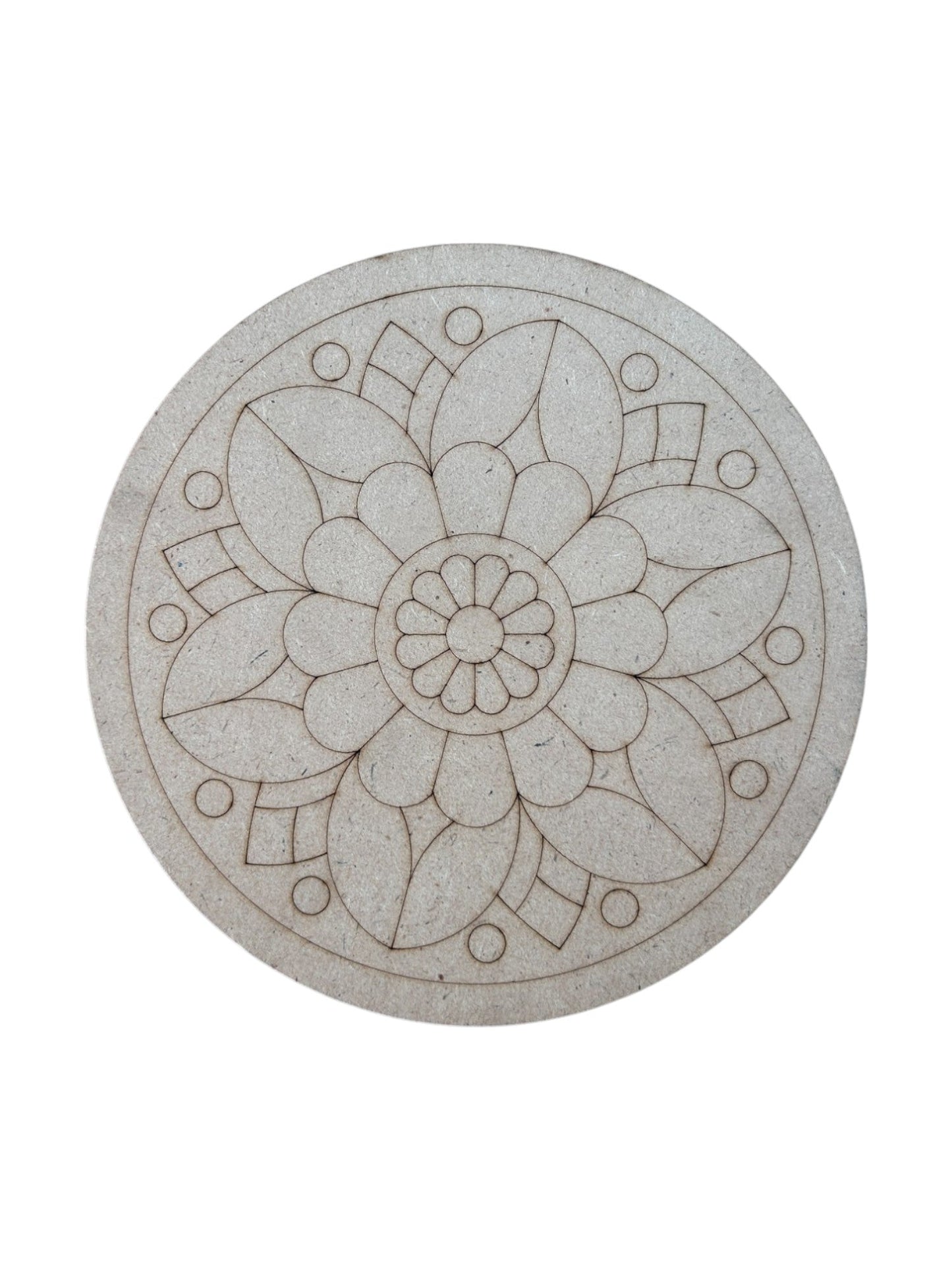 Pre Marked Round Mandala Mdf (F)