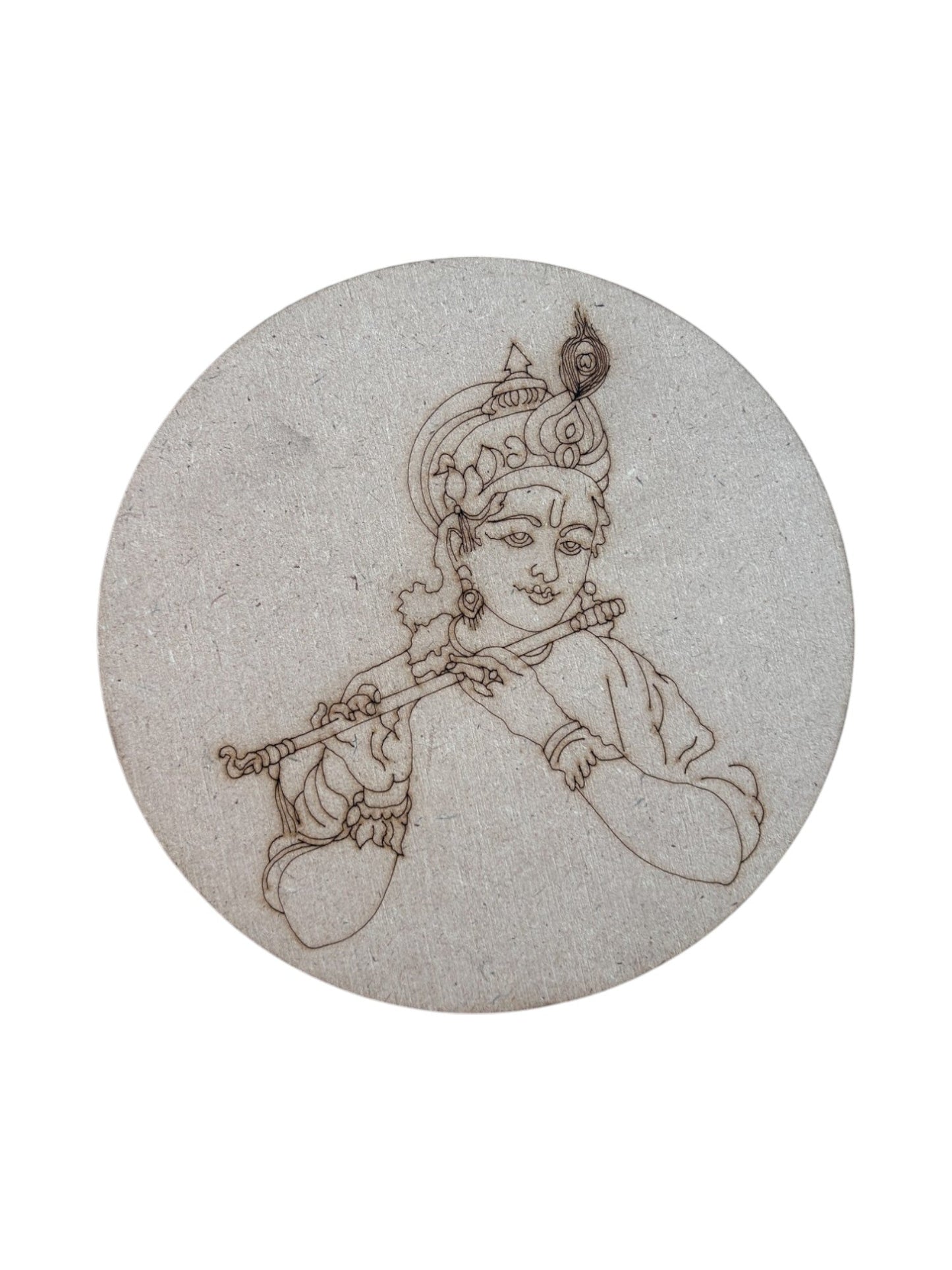 Pre Marked Round Krishanji Mdf (A