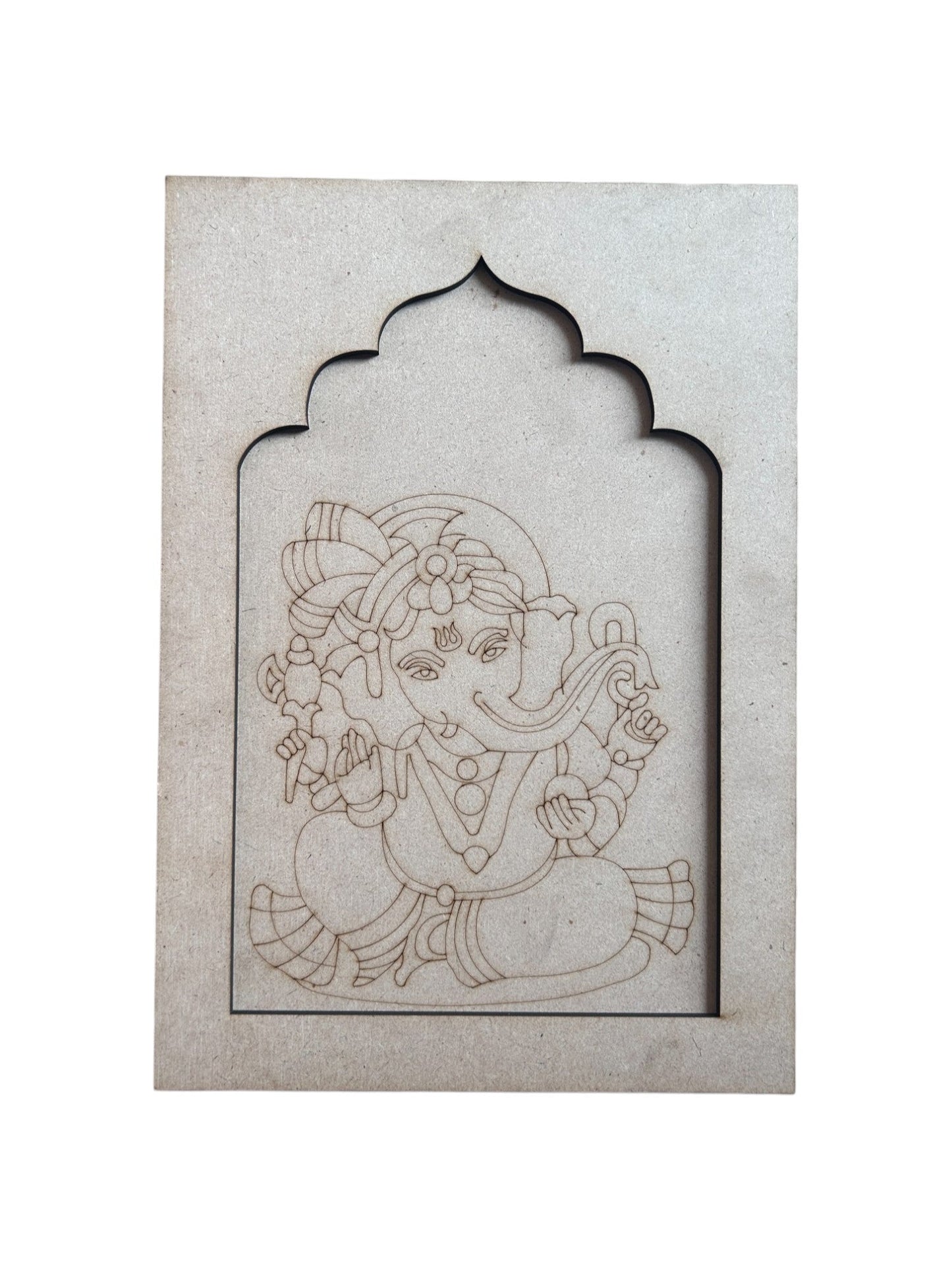 Pre Marked Mdf - Ganeshji (A) (Jharokha)