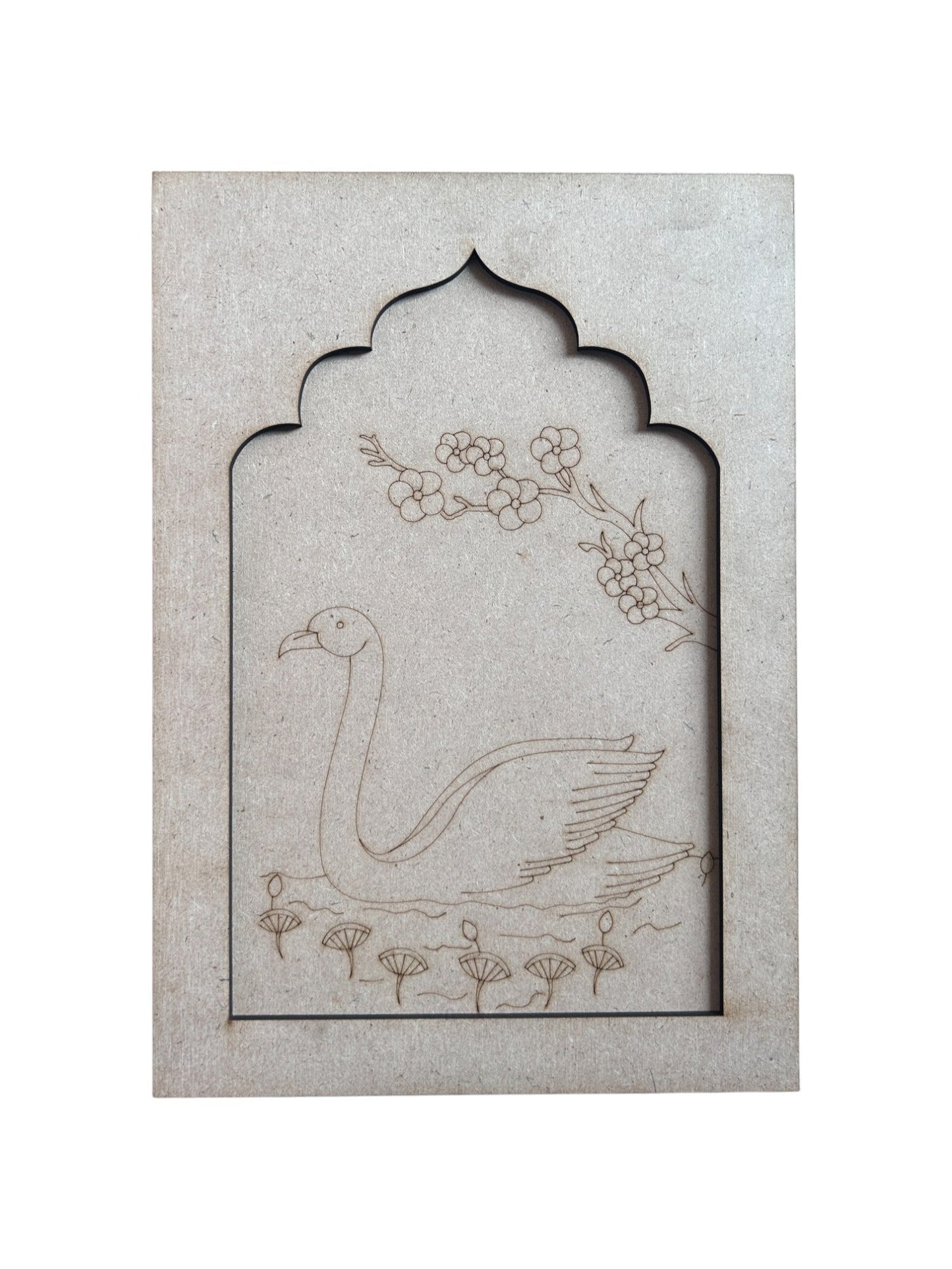 Pre Marked Mdf - Duck (Jharokha)