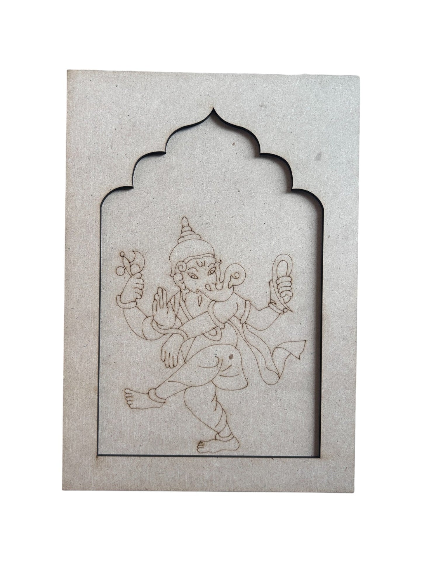 Pre Marked Mdf - Ganeshji (B) (Jharokha)