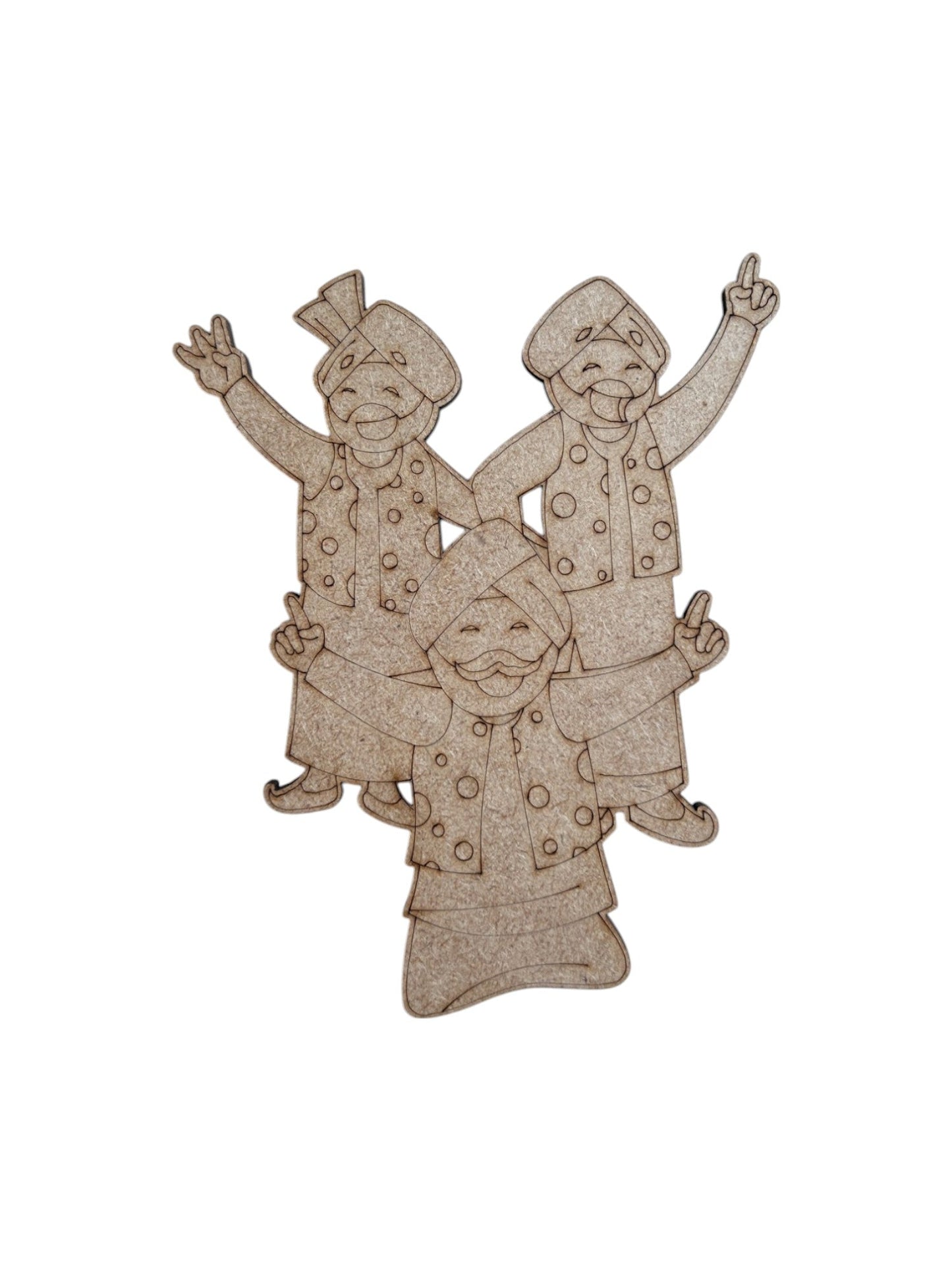 Pre Marked Punjabi Man Mdf (C)