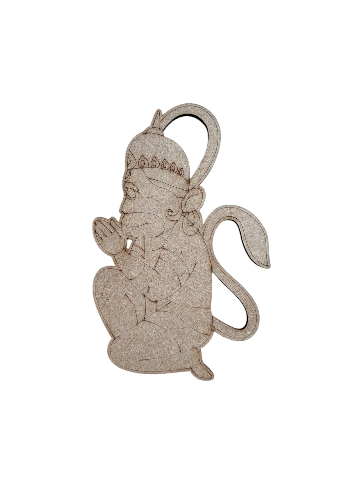 Pre Marked Baby Hanuman Mdf (D)