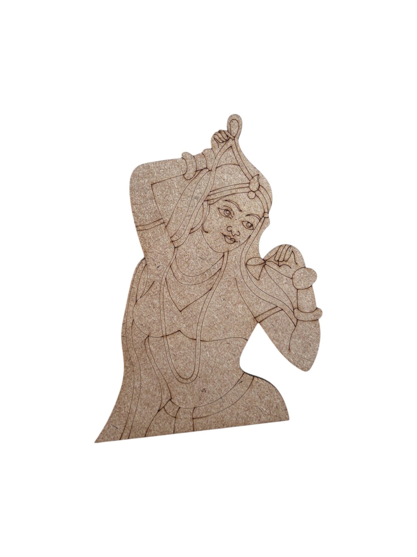 Pre Marked Rajasthani Woman Mdf (E)