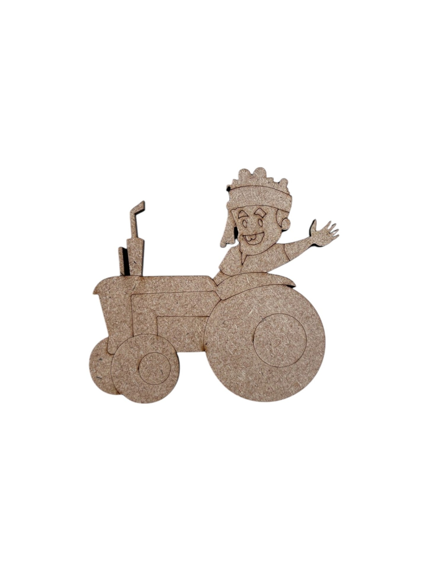 Pre Marked Tractor Man Mdf (A)