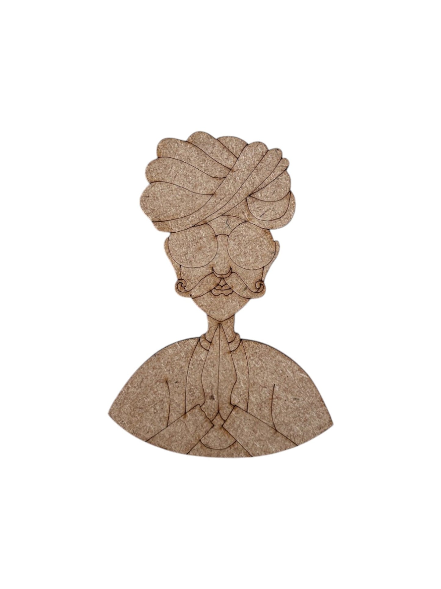 Pre Marked Rajasthani Man Mdf (F)