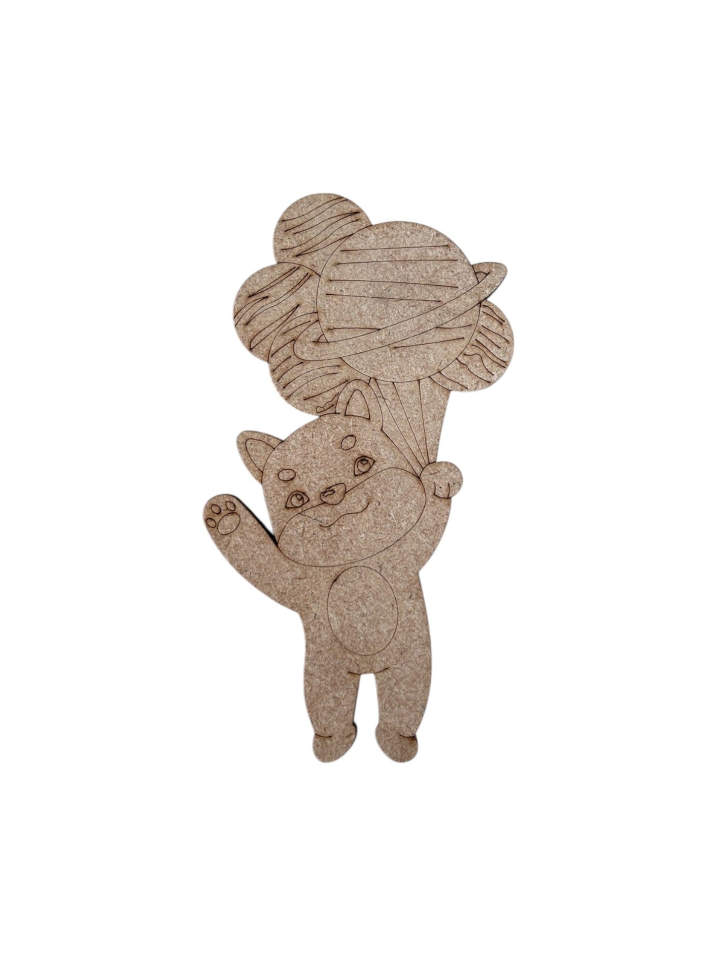 Pre Marked Teddy Bear Mdf