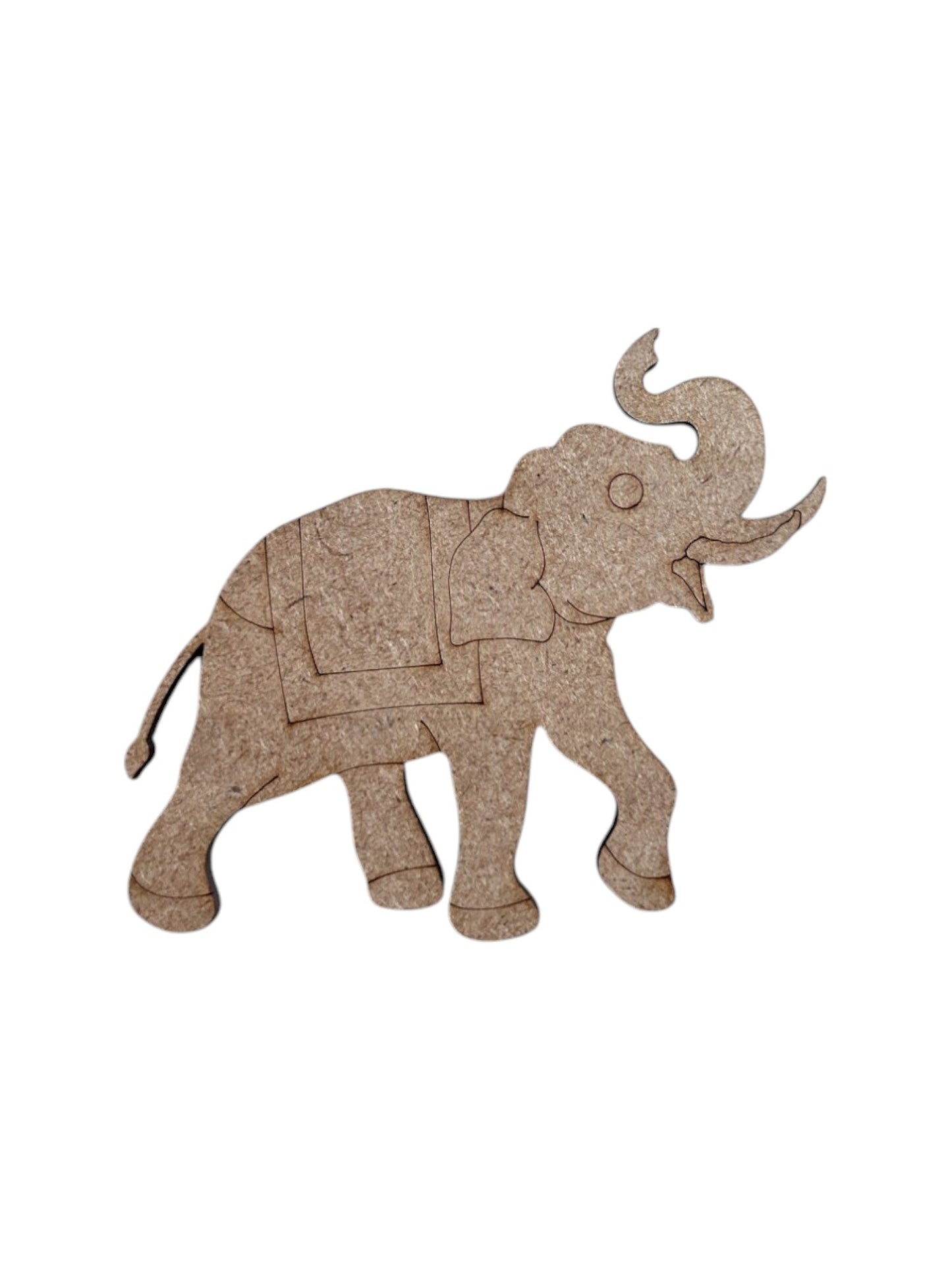 Pre Marked Elephant Mdf