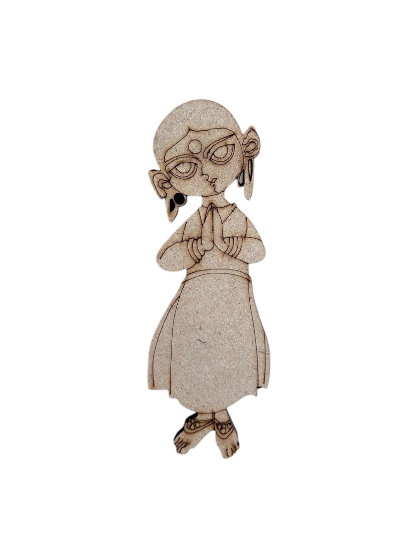 Pre Marked Standing Woman Mdf