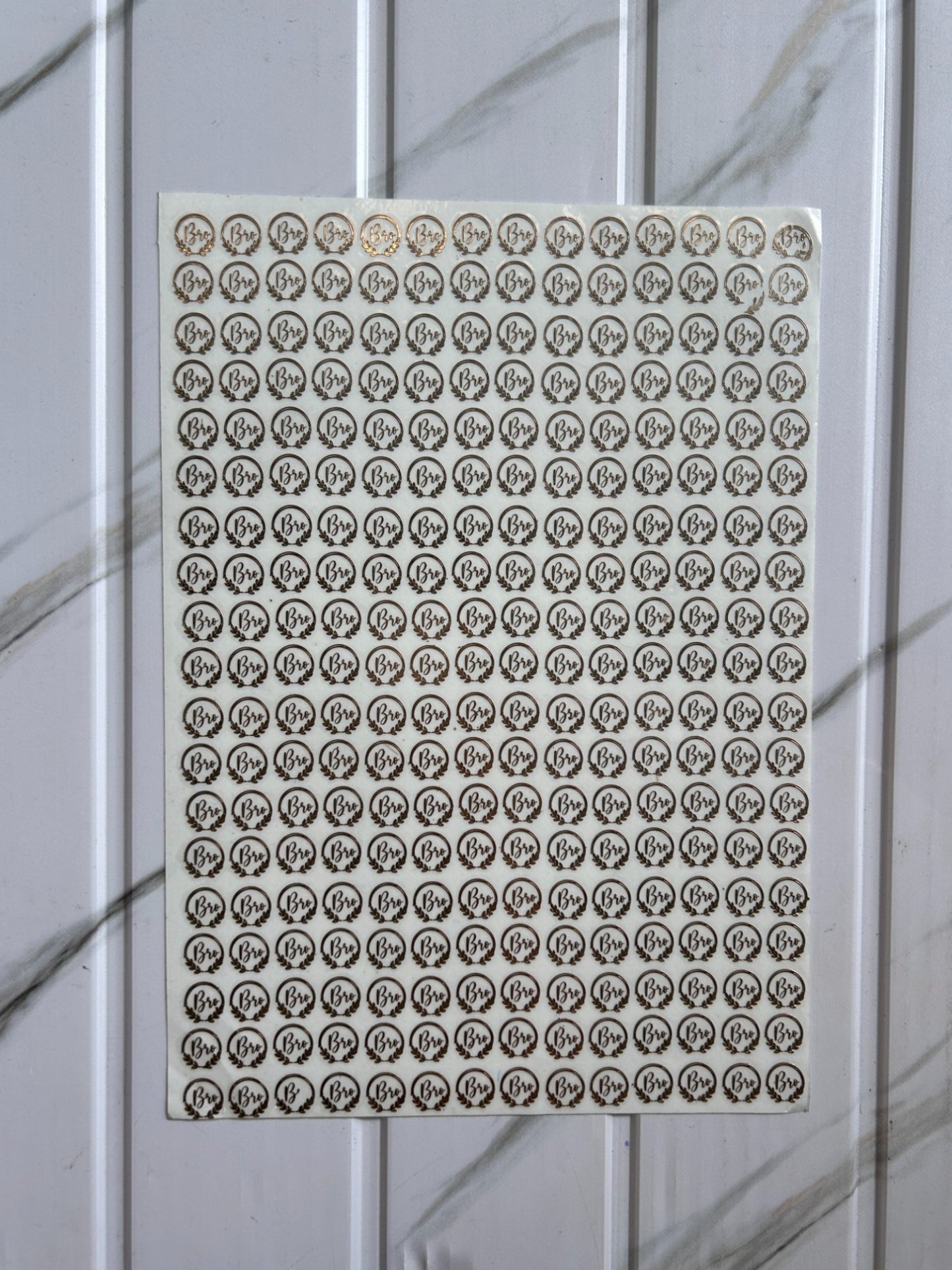 Rakhi Metal Sheet - Bro (A)