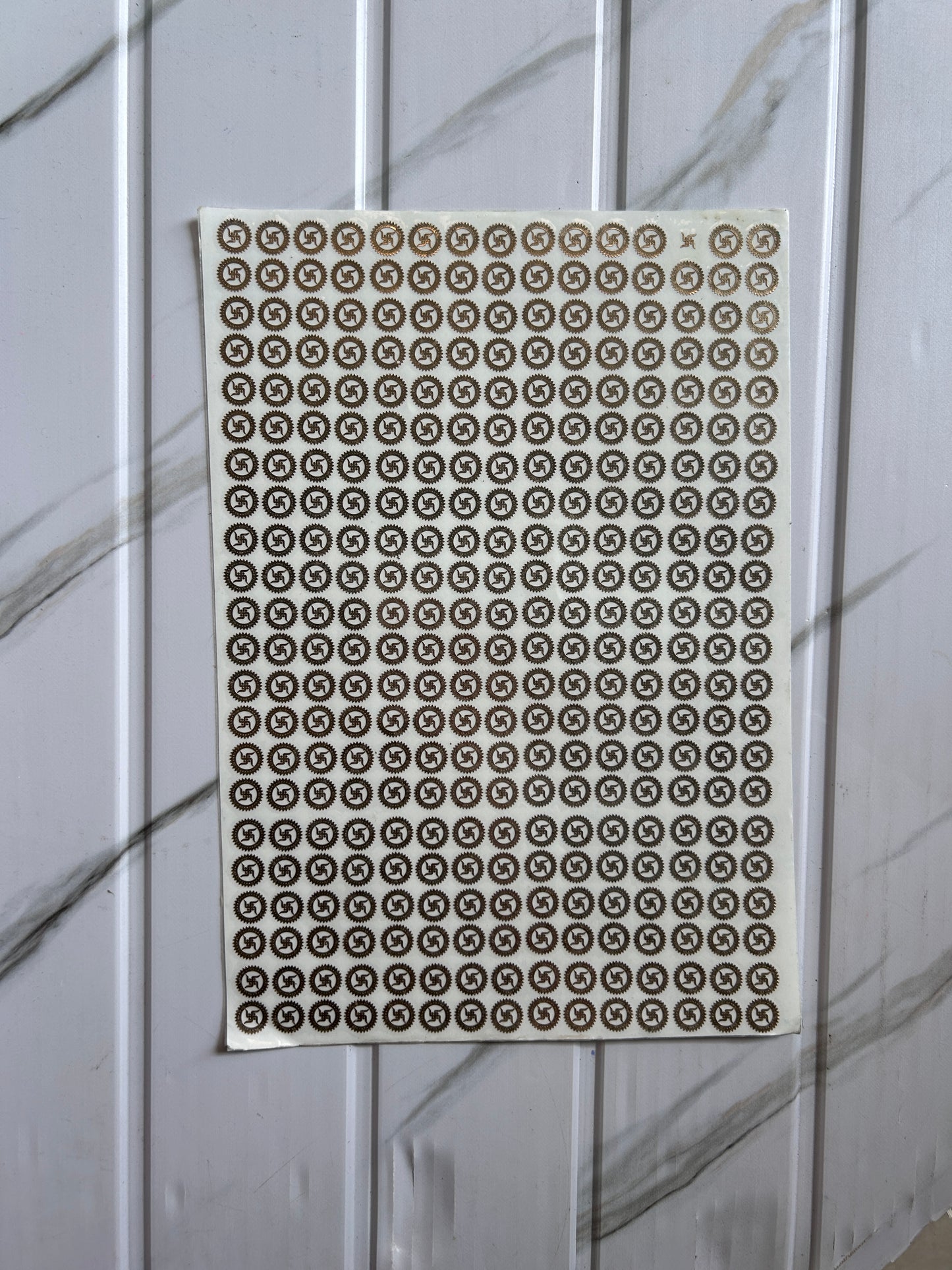 Rakhi Metal Sheet - Swastik (A)