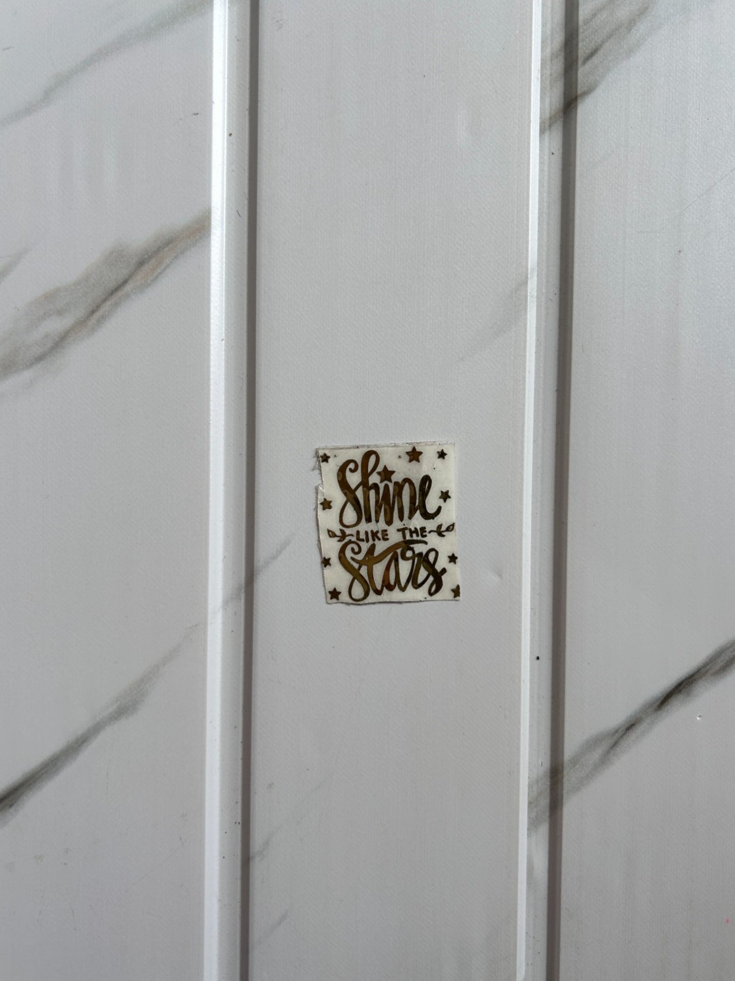 Metal Sticker - Shine Like The Stars