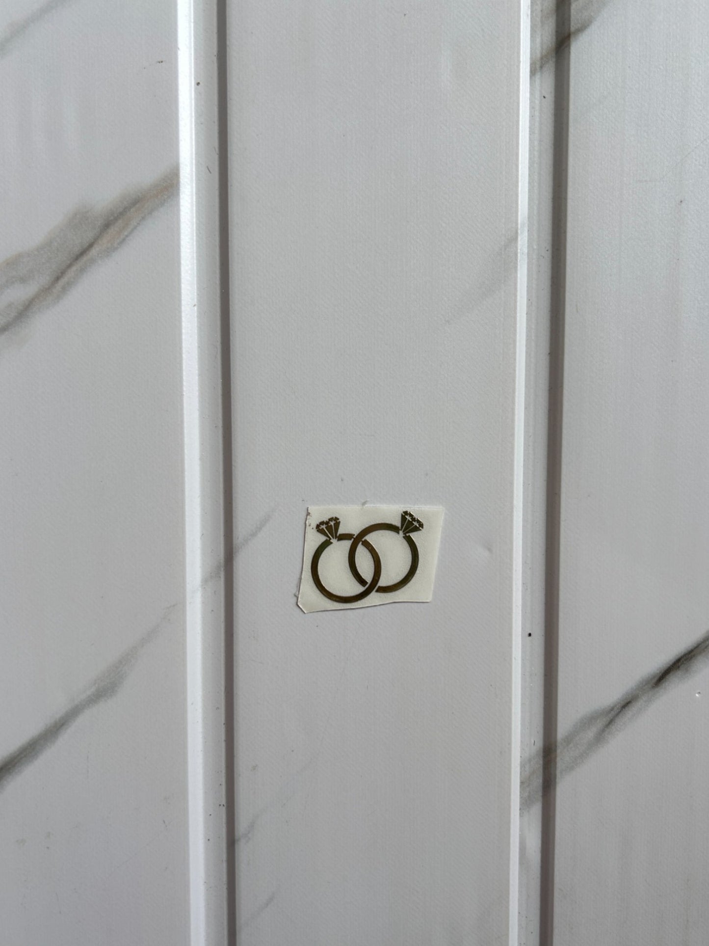 Metal Sticker - Ring (B)