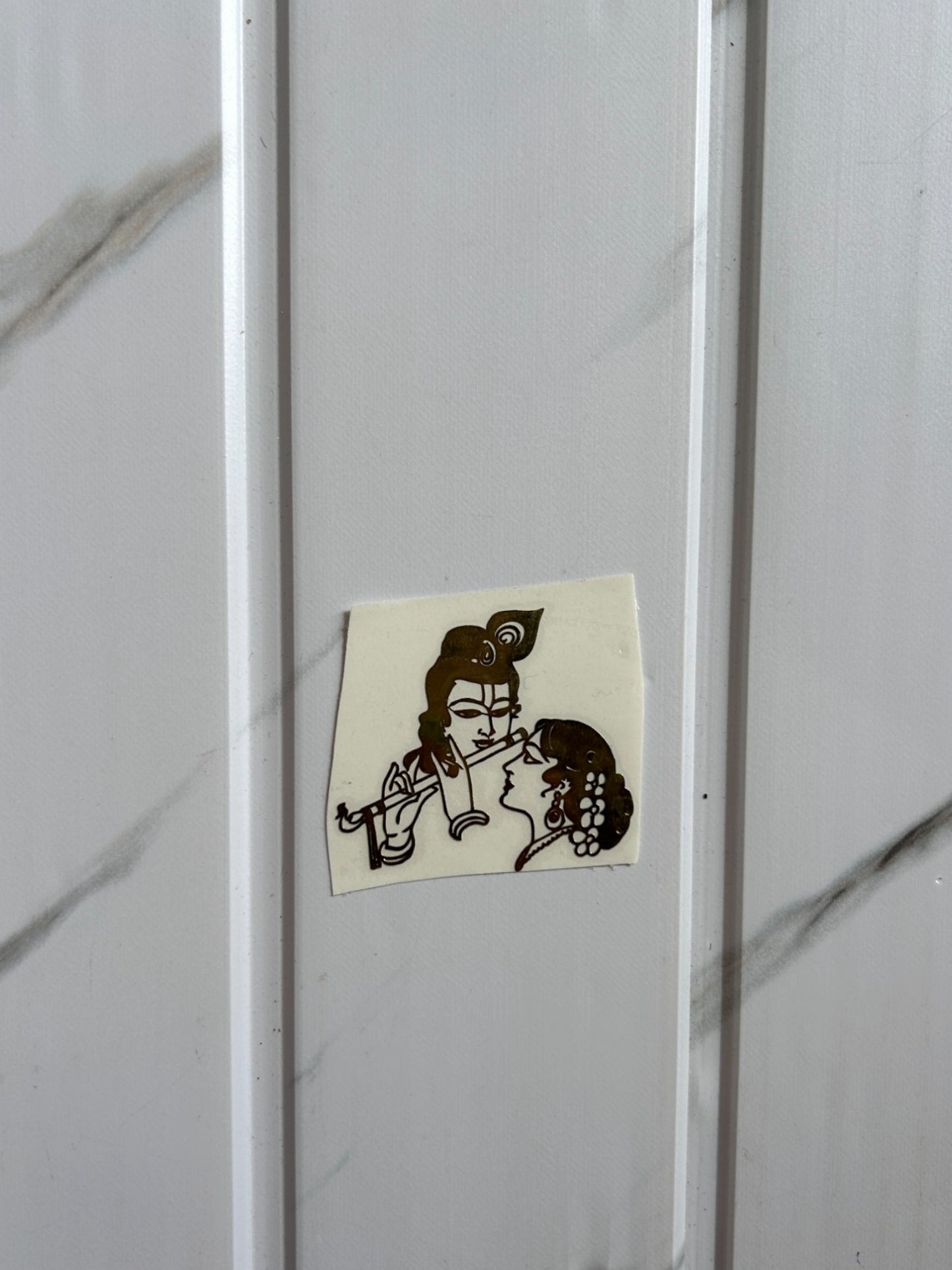 Metal Sticker - Radha Krishna (B)