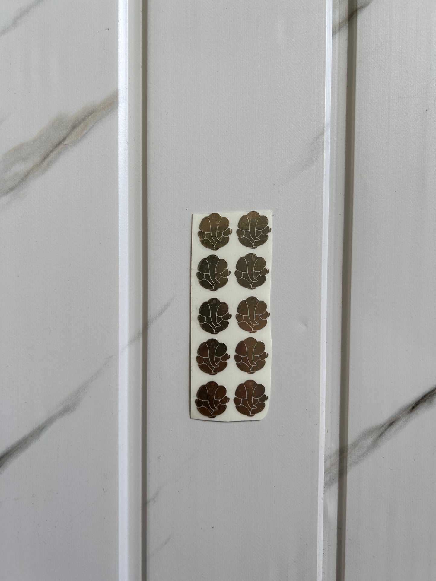 Rakhi Metal Sticker - Ganesh (A)