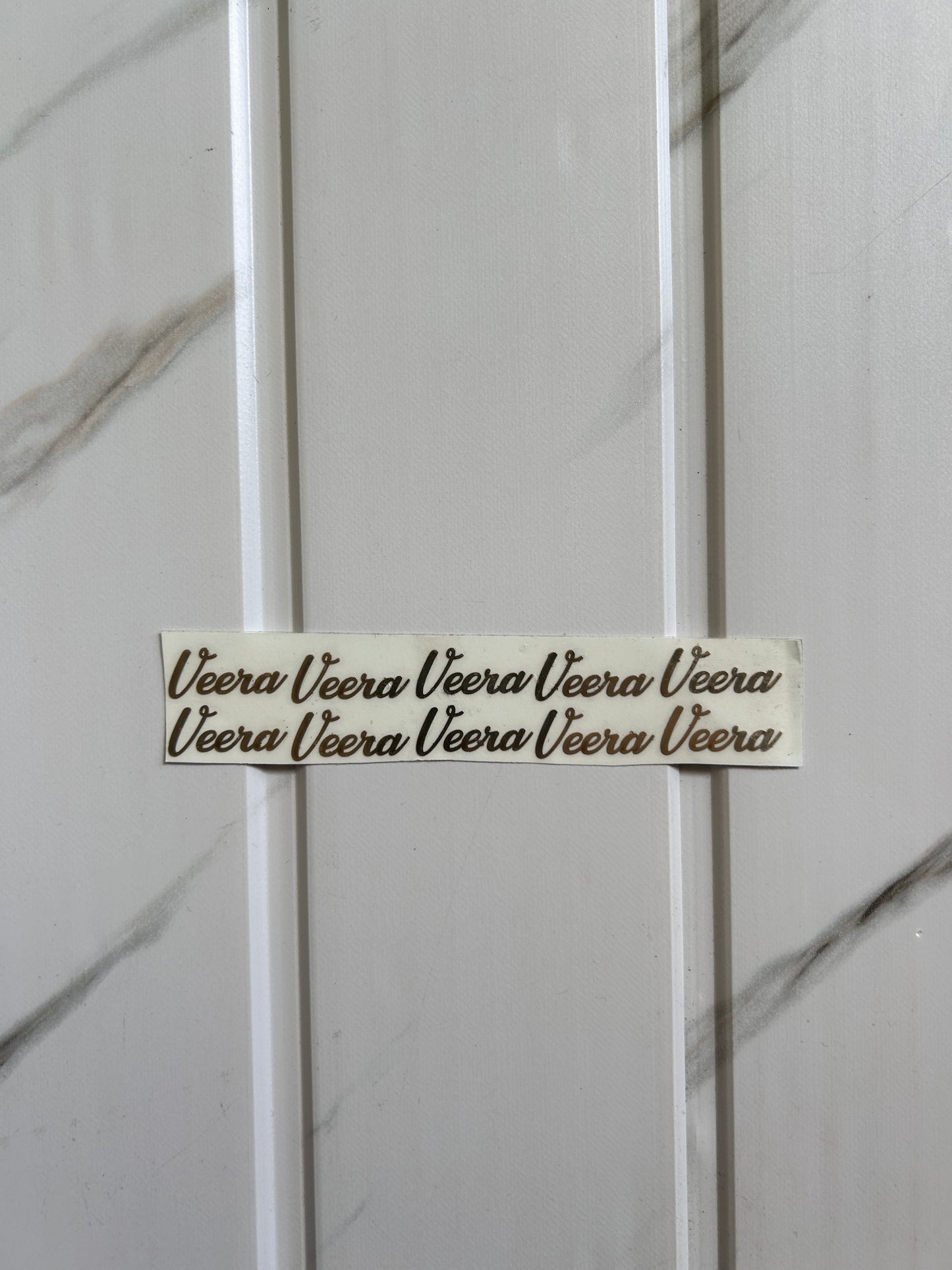 Rakhi Metal Sticker - Veera