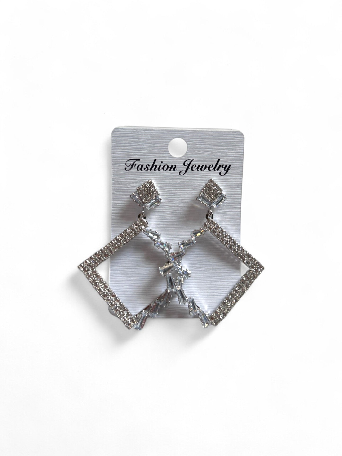 Resin Diamond Jhumka (L)