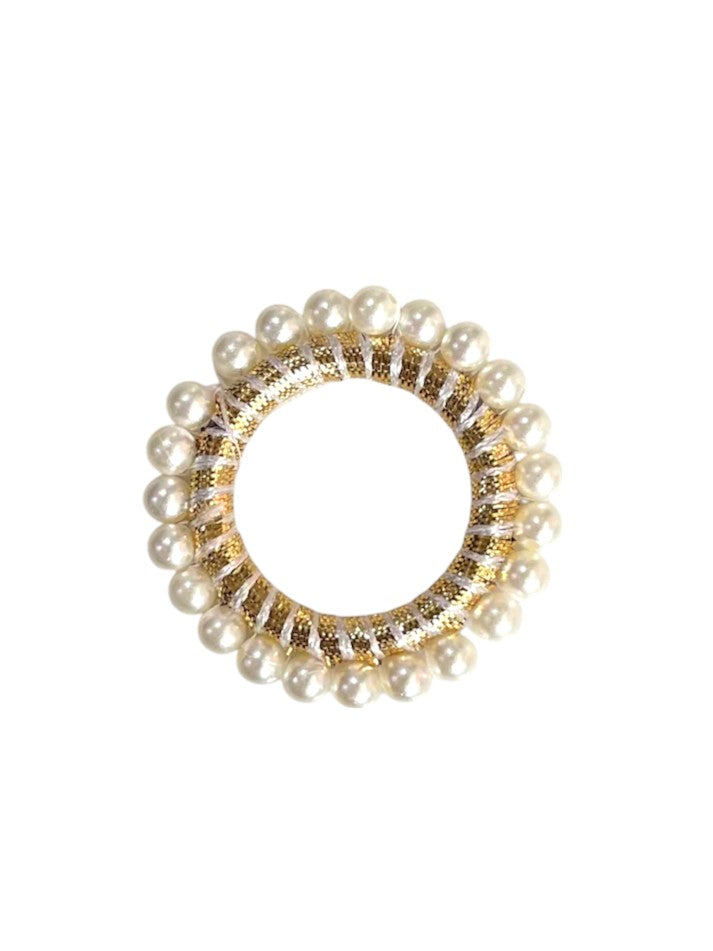 TRADITIONAL PEARL RING (1.5")