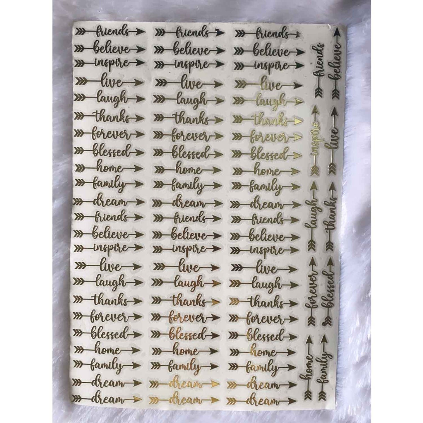 Metal Sticker Sheet 4