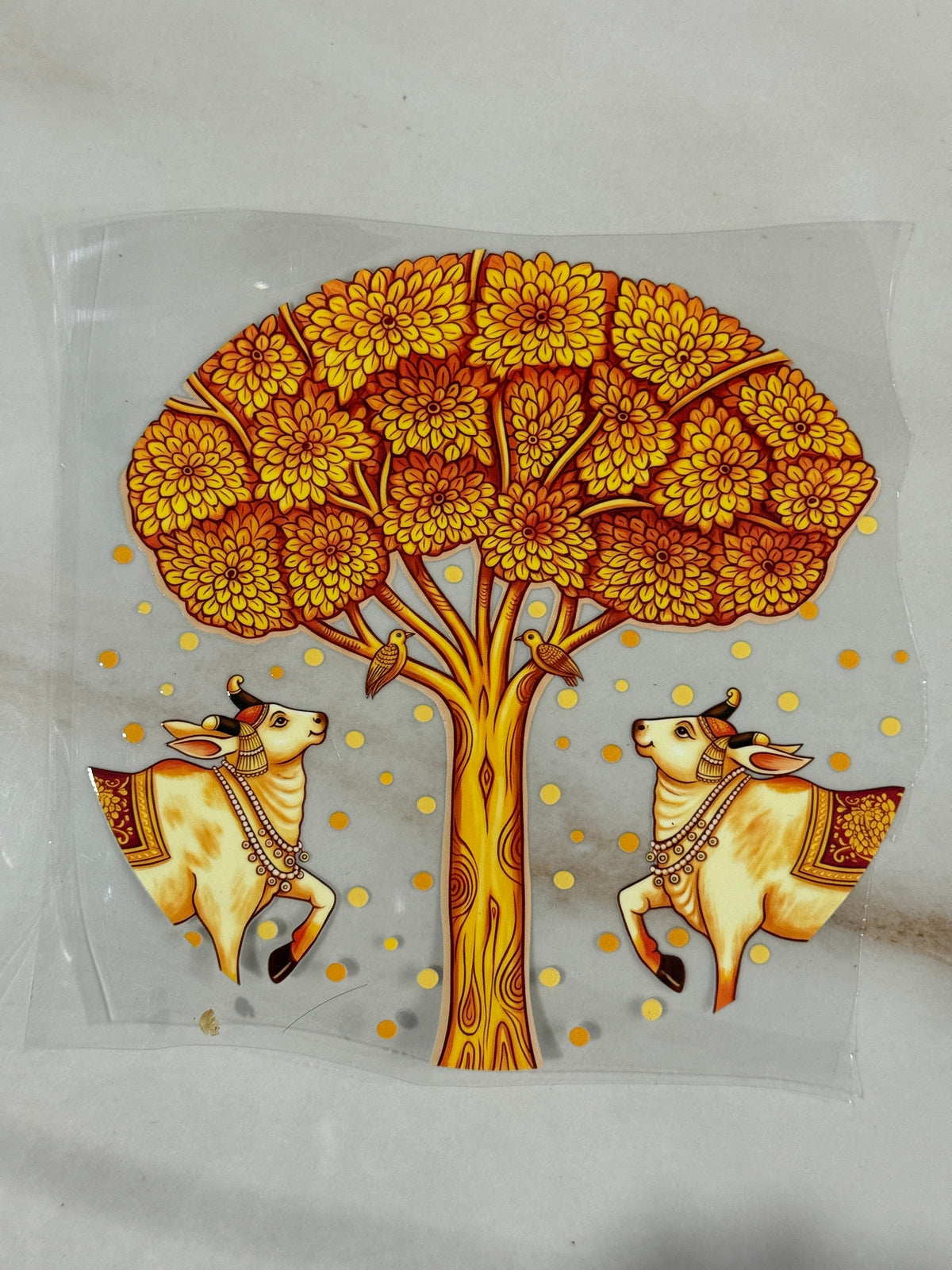 Round Shaped Peel Of Sticker (48)