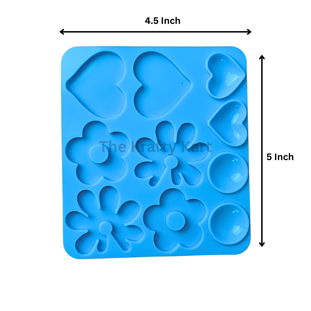 10 IN 1 Jewellery Blue Mould