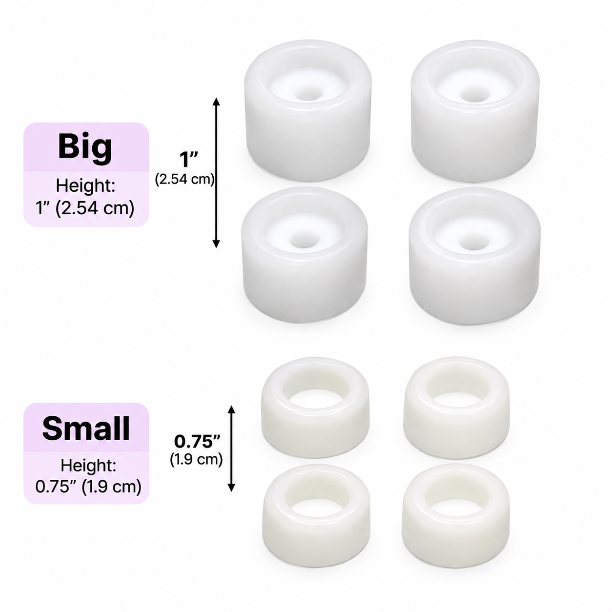 Plastic Stands For Singhasan (4pcs)
