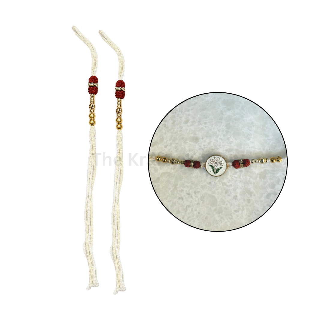 Readymade Rakhi Thread(5 Pairs) (27)