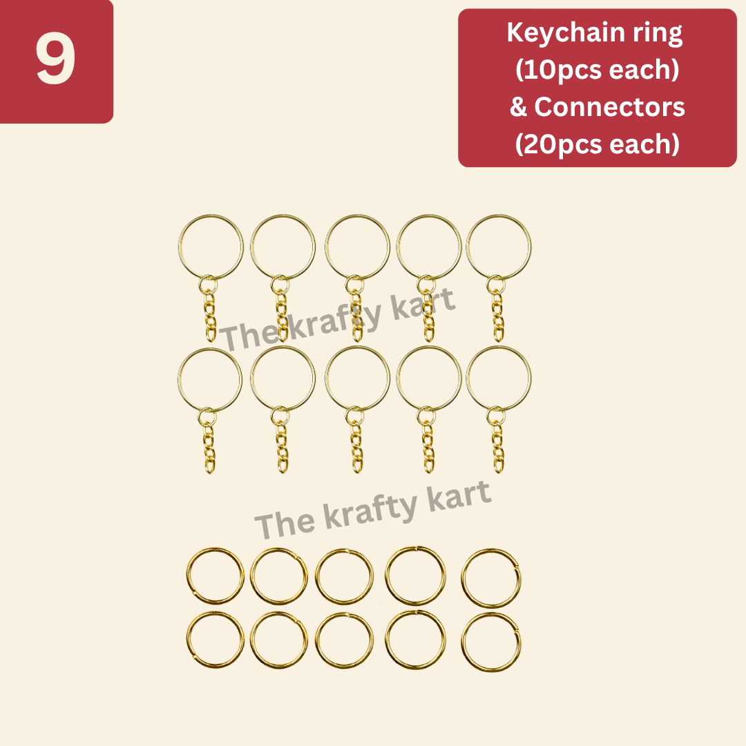 DIY Resin Keychain Kit
