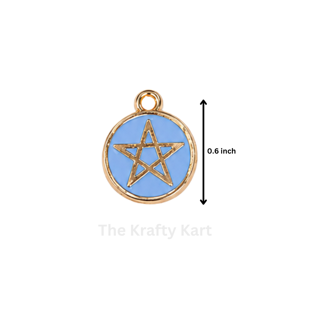 Anti-Tarnish Star Charm Pendant (A)