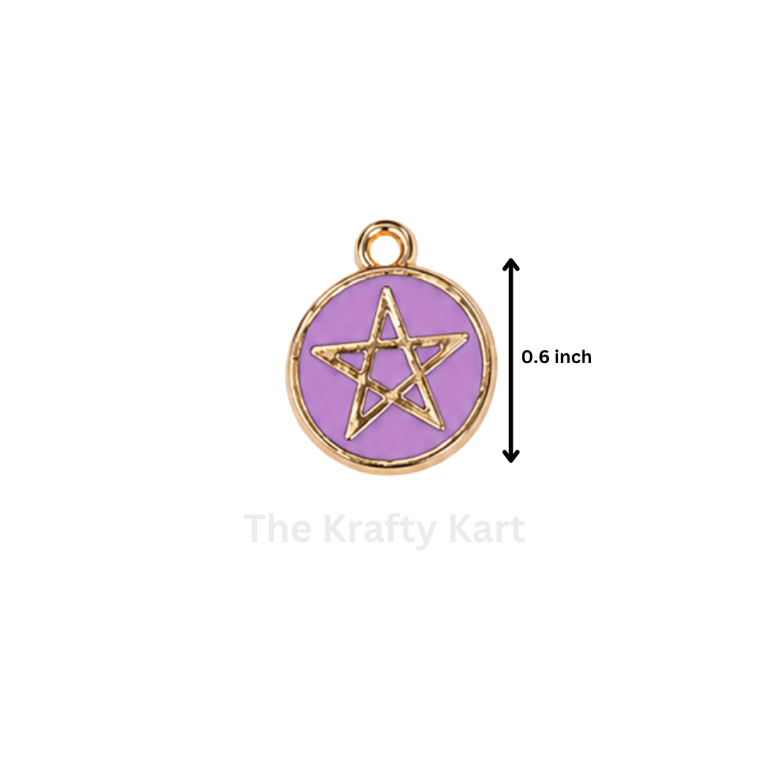 Anti-Tarnish Star Charm Pendant (A)