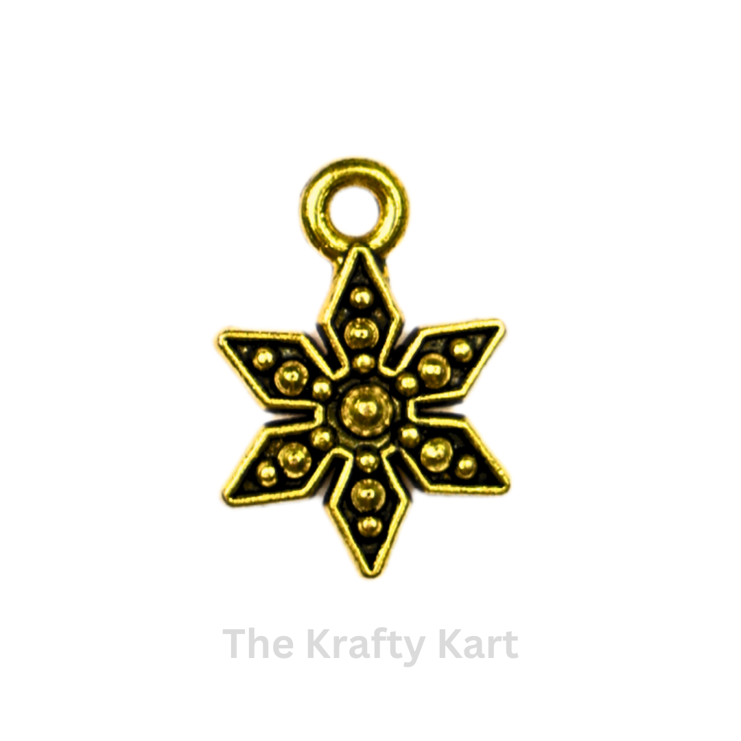 GOLDEN CHARM - SNOWFLAKES (149)