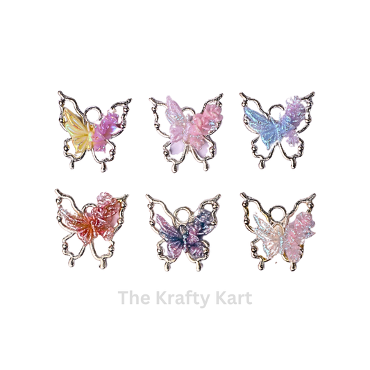 Charm - 3D Butterfly (381)